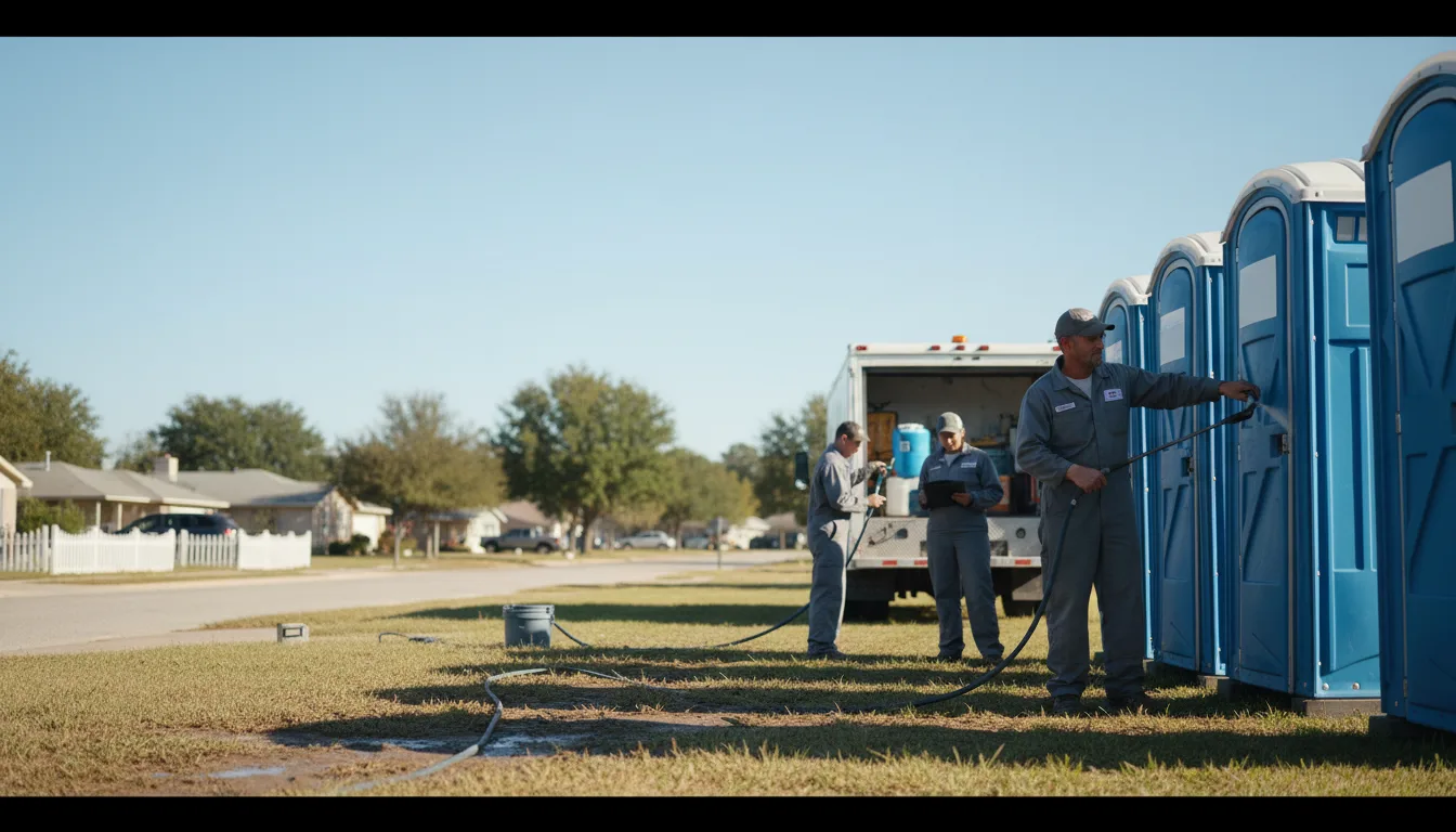 Long-Term Portable Toilet Rental in Calmar, IA near me
